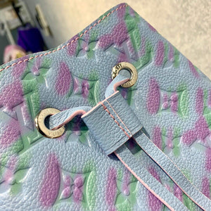 LV M46174 Louis Vuitton N¨¦ONO¨¦ BB Bucket Bag Blue - Default Title - View 5