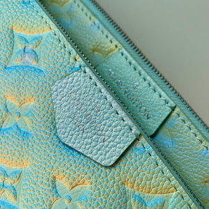 LV M46180 Louis Vuitton Multi Pochette Accessoires Vert d'eau Green - Default Title - View 5