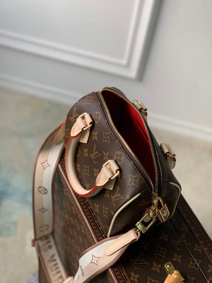 LV M46222 Louis Vuitton Speedy Bandouliere 20 Beige - Default Title - View 7