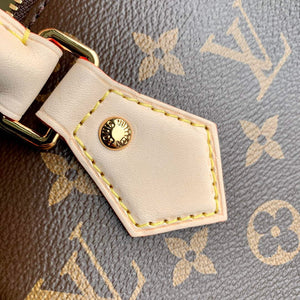 LV M46222 Louis Vuitton Speedy Bandouliere 20 Beige - Default Title - View 8