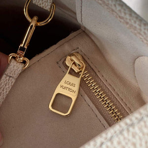 LV M46231 Louis Vuitton Neverfull MM Carryall Pale Beige - Default Title - View 9