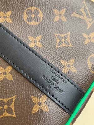 LV M46259 Louis Vuitton Keepall Bandouliere 50 Bag Minty Green - Default Title - View 5