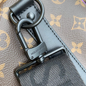 LV M46259 Louis Vuitton Keepall Bandouliere 50 Bag Purple - Default Title - View 6