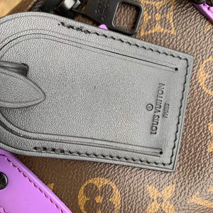 LV M46259 Louis Vuitton Keepall Bandouliere 50 Bag Purple - Default Title - View 9