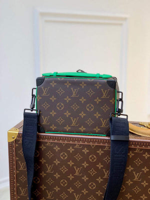 LV M46264 Louis Vuitton Handle Soft Trunk Bag Green - Default Title - View 2