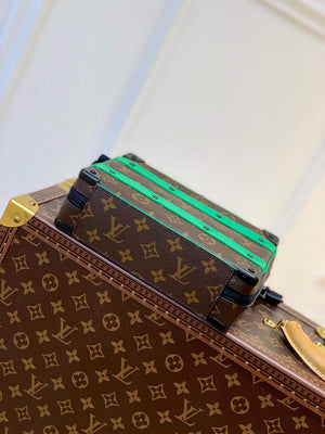 LV M46264 Louis Vuitton Handle Soft Trunk Bag Green - Default Title - View 4
