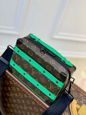 LV M46264 Louis Vuitton Handle Soft Trunk Bag Green - Default Title - View 5