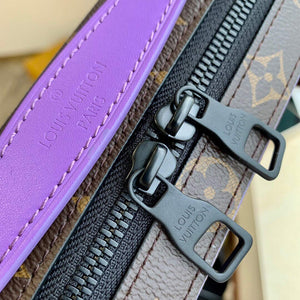 LV M46264 Louis Vuitton Handle Soft Trunk Bag Purple - Default Title - View 7