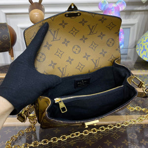 LV M46279 Louis Vuitton Pochette M¨¦tis East West Bag yellow flower - Default Title - View 8