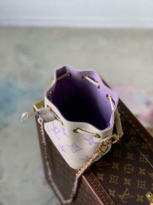 LV M82933 Louis Vuitton Nano No¨¦ Bag Purple - Default Title - View 9