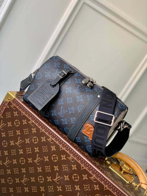 LV M46339 Louis Vuitton City Keepall Bag Blue - Default Title - View 1