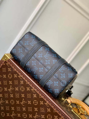 LV M46339 Louis Vuitton City Keepall Bag Blue - Default Title - View 4