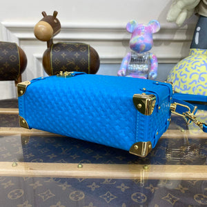 LV M46358 Louis Vuitton Side Trunk PM Bag Blue - Default Title - View 4