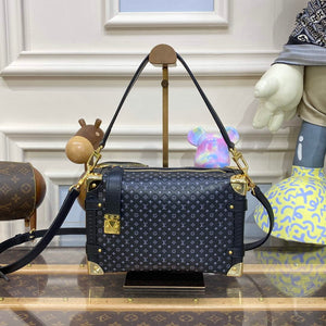 LV M46358 Louis Vuitton Side Trunk PM Bag M21709 Black - Default Title - View 1