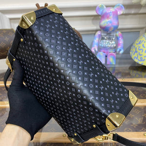 LV M46358 Louis Vuitton Side Trunk PM Bag M21709 Black - Default Title - View 4