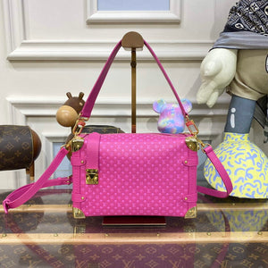 LV M46358 Louis Vuitton Side Trunk PM Bag M21709 Rose - Default Title - View 1