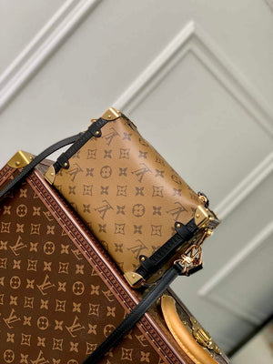 LV M46358 Louis Vuitton Side Trunk PM Handbag Yellow - Default Title - View 4