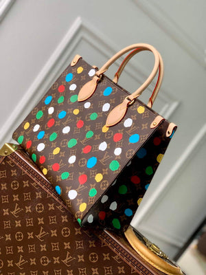 LV M46379 Louis Vuitton LV x YK Onthego MM Bag - Default Title - View 2