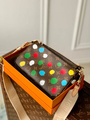 LV M46385 Louis Vuitton LV X YK Multi Pochette Accessoires Monogram - Default Title - View 2