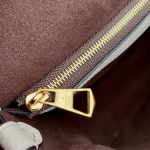 LV M46388 Louis Vuitton Diane Monogram Empreinte Leather White - Default Title - View 9