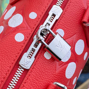 LV M46411 Louis Vuitton LV x YK Speedy Bandouliere 20 Bag Red - Default Title - View 7