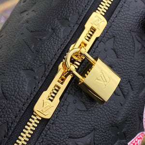 LV M46415 Louis Vuitton LV x YK Speedy Bandouliere 25 Bag Black - Default Title - View 7