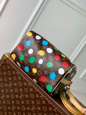 LV M46433 Louis Vuitton LV x YK Speedy Bandouliere 25 Bag - Default Title - View 4