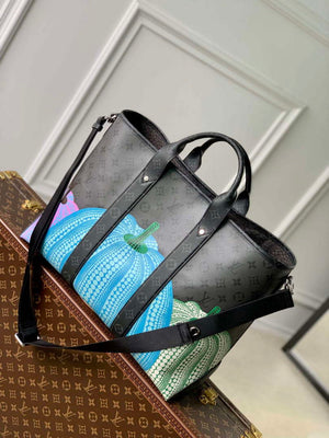 LV M46434 Louis Vuitton LV x YK Weekend Tote - Default Title - View 2