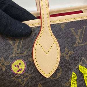 LV M46447 Louis Vuitton LV x YK Neverfull MM Bag - Default Title - View 7