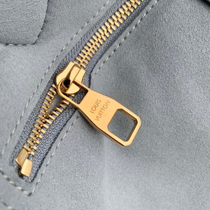 LV M46482 Louis Vuitton Neverfull MM Bag M45685 Monogram Empreinte Leather Blue - Default Title - View 6