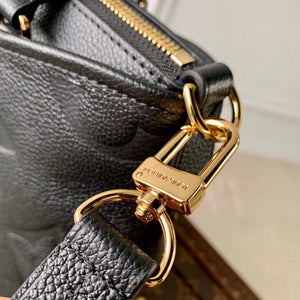 LV M46488 Louis Vuitton Trianon PM Bag Monogram Black - Default Title - View 9