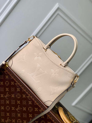 LV M46503 Louis Vuitton Trianon PM Bag Monogram Cr¨¨me Beige - Default Title - View 3