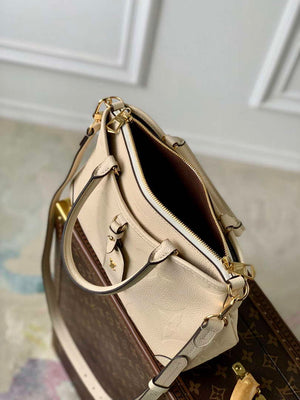 LV M46503 Louis Vuitton Trianon PM Bag Monogram Cr¨¨me Beige - Default Title - View 8
