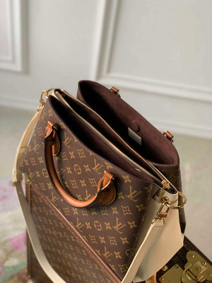 LV M46508 Louis Vuitton Vend?me MM Bag White - Default Title - View 8