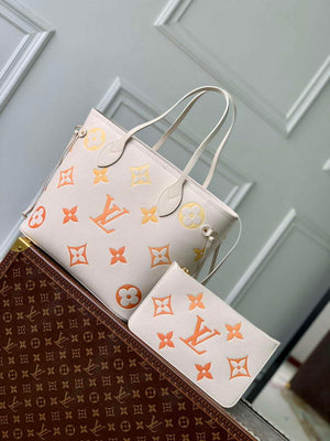 LV M46516 Louis Vuitton Neverfull MM Bag - Default Title - View 1