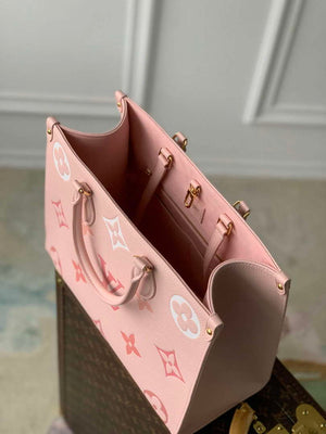 LV M46542 Louis Vuitton OnTheGo MM Bag Gradient Pink - Default Title - View 8