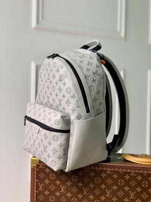 LV M46557 Louis Vuitton Discovery Backpack Bag Anthracite Gray - Default Title - View 2