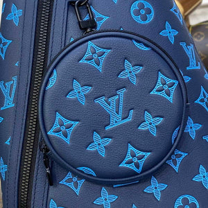 LV M46562 Louis Vuitton Duo Slingbag Navy River Blue - Default Title - View 6