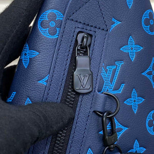 LV M46562 Louis Vuitton Duo Slingbag Navy River Blue - Default Title - View 7