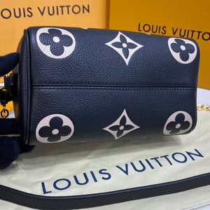 LV M46575 Louis Vuitton Speedy Bandouliere 20 Bag Black - Default Title - View 4