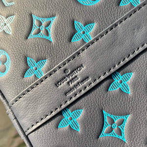 LV M46593 Louis Vuitton Keepall Bandouliere 50 Bag Navy River Blue - Default Title - View 9