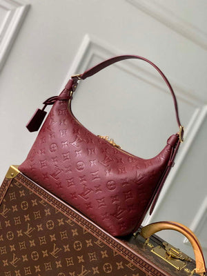 LV M46610 Louis Vuitton Sac Sport Bag Wine Red - Default Title - View 3