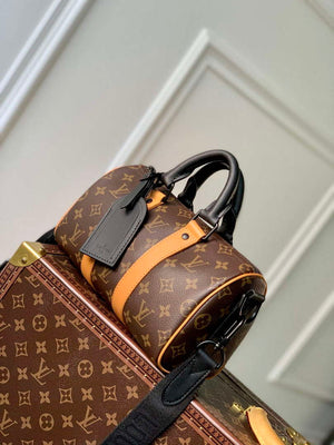 LV M46687 Louis Vuitton Keepall Bandouliere 25 Bag - Default Title - View 3