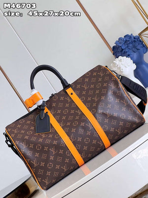 LV M46703 Louis Vuitton Keepall Bandouliere 45 Bag Radiant Sun - Default Title - View 2