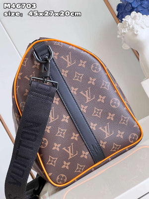 LV M46703 Louis Vuitton Keepall Bandouliere 45 Bag Radiant Sun - Default Title - View 4