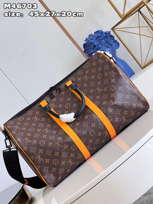 LV M46703 Louis Vuitton Keepall Bandouliere 45 Bag Radiant Sun - Default Title - View 7