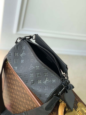 LV M46796 Louis Vuitton Soft Polochon PM Monogram Black - Default Title - View 8