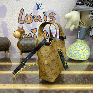 LV M46816 Louis Vuitton Atlantis BB Handbag Yellow - Default Title - View 3