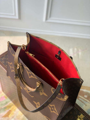 LV M46823 Louis Vuitton OnTheGo Voyage Tote Bag - Default Title - View 9