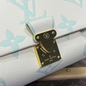 LV M46842 Louis Vuitton Favourite Bag bicolor Monogram Empreinte leather Green - Default Title - View 5
